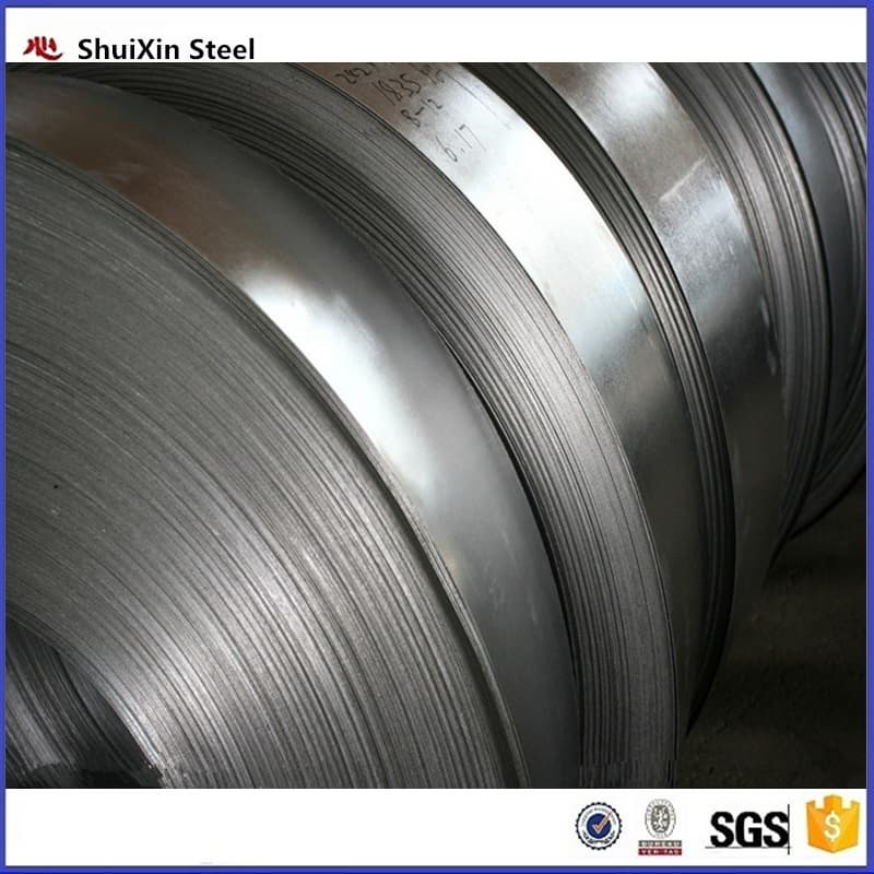 steel strip _zinc coated hot dip galvanized steel strip tape